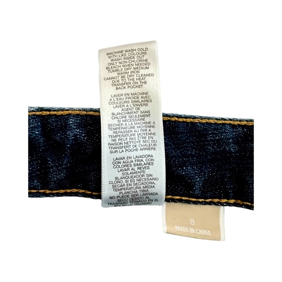 Michael Kors Studded Back Pockets Bootcut Jeans - Picture 8 of 8